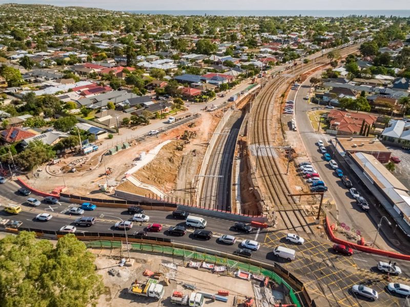 McConnell Dowell Oaklands Crossing Drone Progress-19