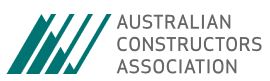 Dårligt humør tømmerflåde Opaque Australian Constructors Association | ACA Corporate